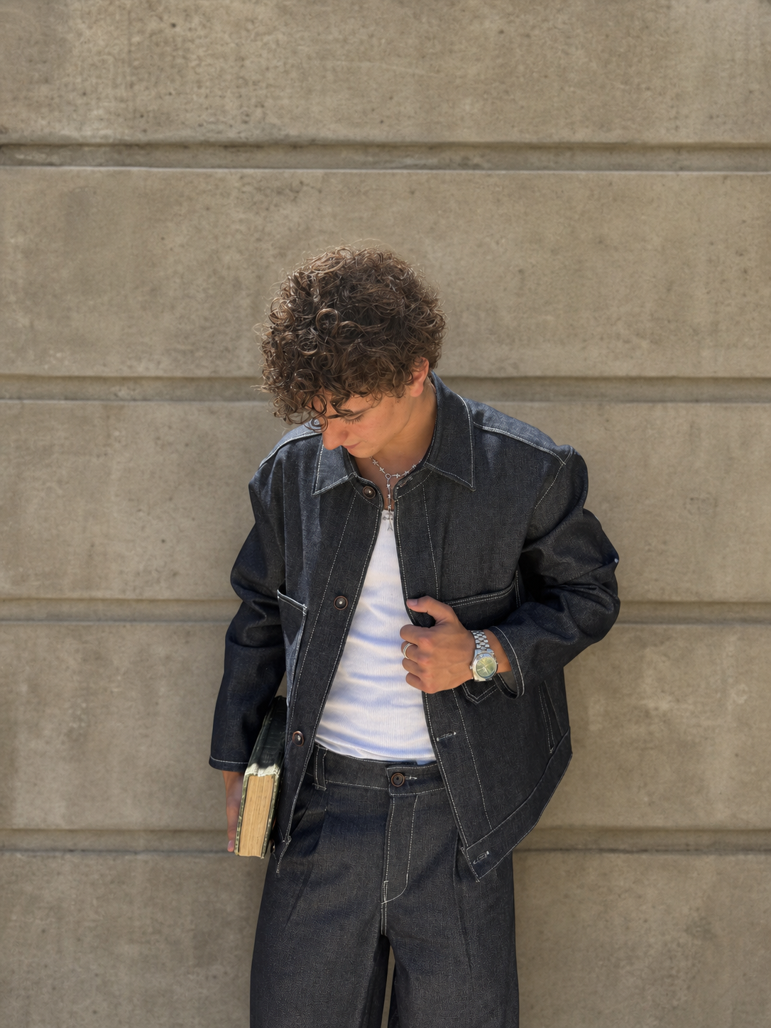 Raw Denim Canvas Jacket