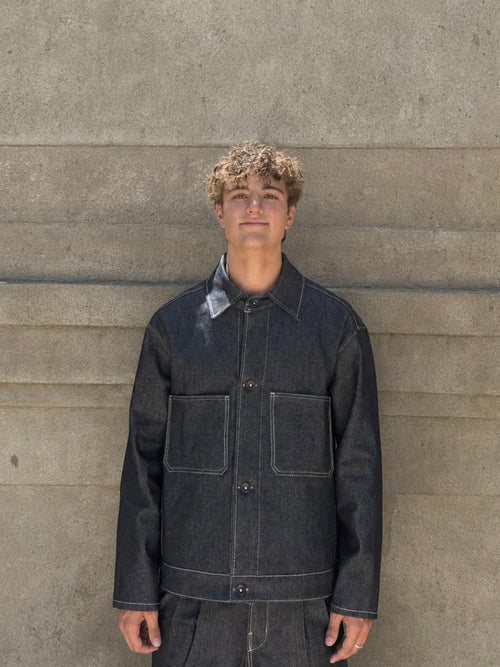 Raw Denim Canvas Jacket