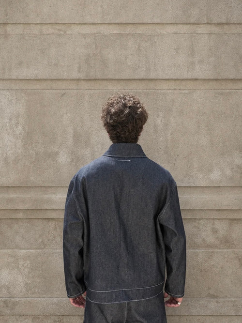 Raw Denim Canvas Jacket