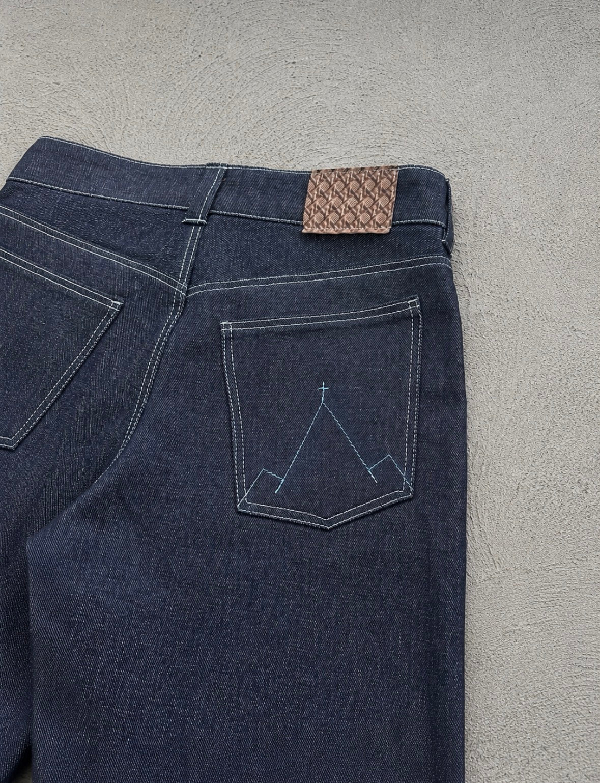 Baggy Raw Denim Jeans